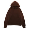 FRENCH TERRY HOODIE - BROWN